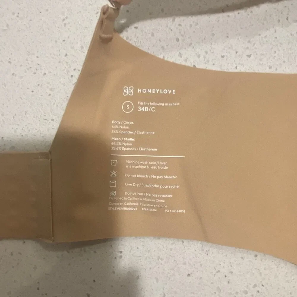 HoneyLove crossover bra, size small - Picture 6 of 7